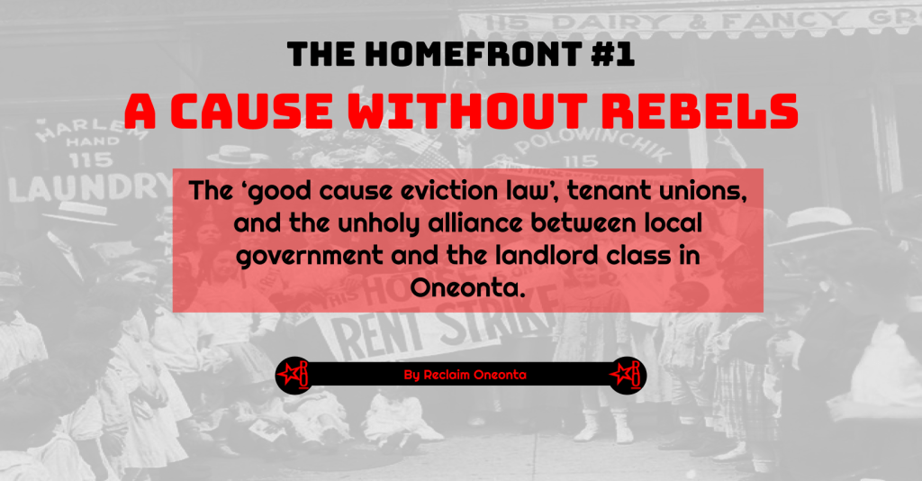 The Homefront #1: 
A Cause Without&nbsp;Rebels