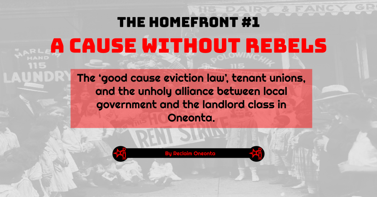 The Homefront #1: 
A Cause Without&nbsp;Rebels