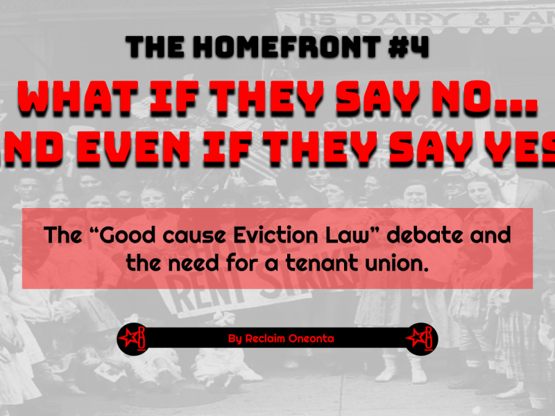 The Homefront #4: What if they say no… and even if they say&nbsp;yes